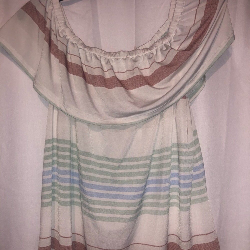 Flowy off the shoulder shirt